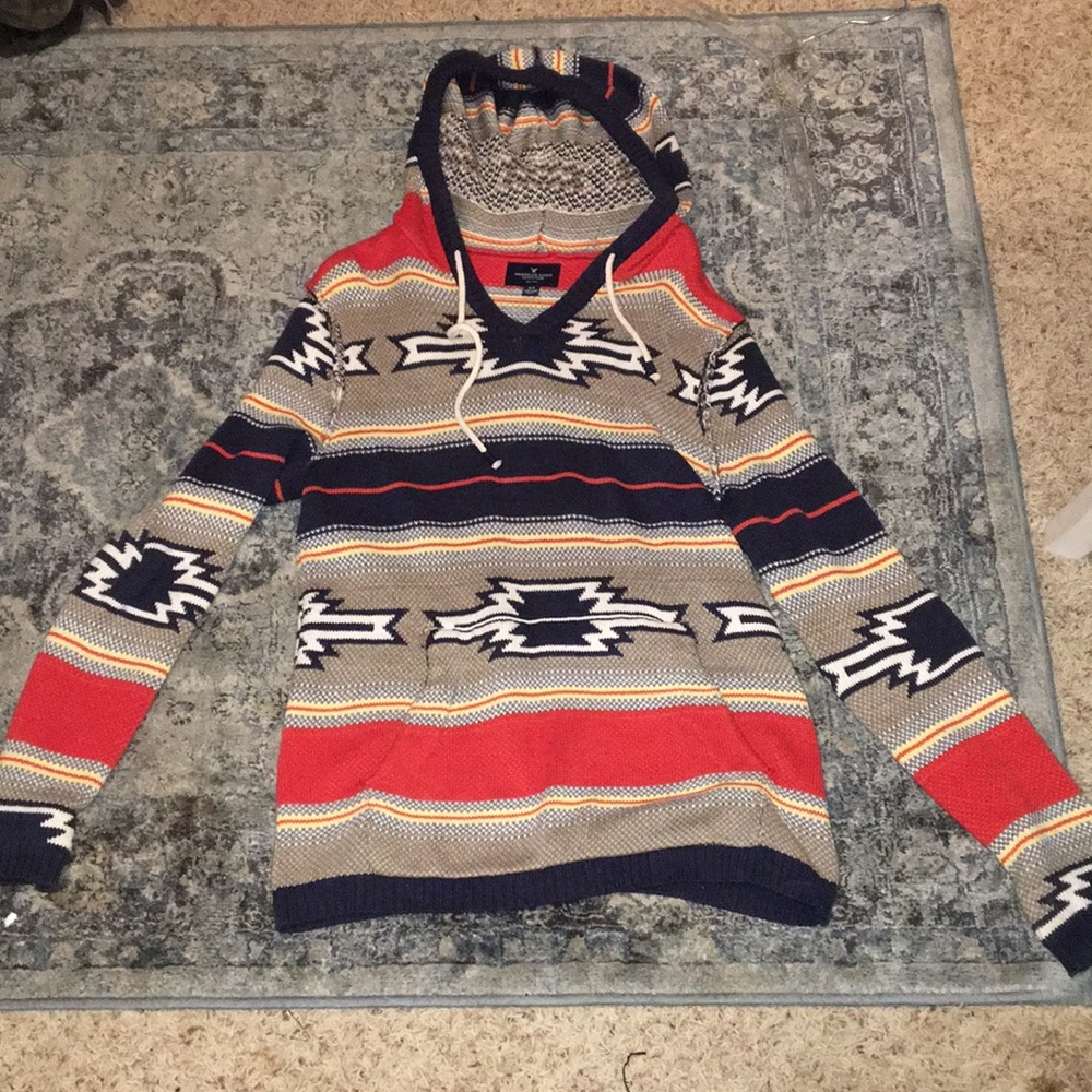 American eagle drug rug hoodie